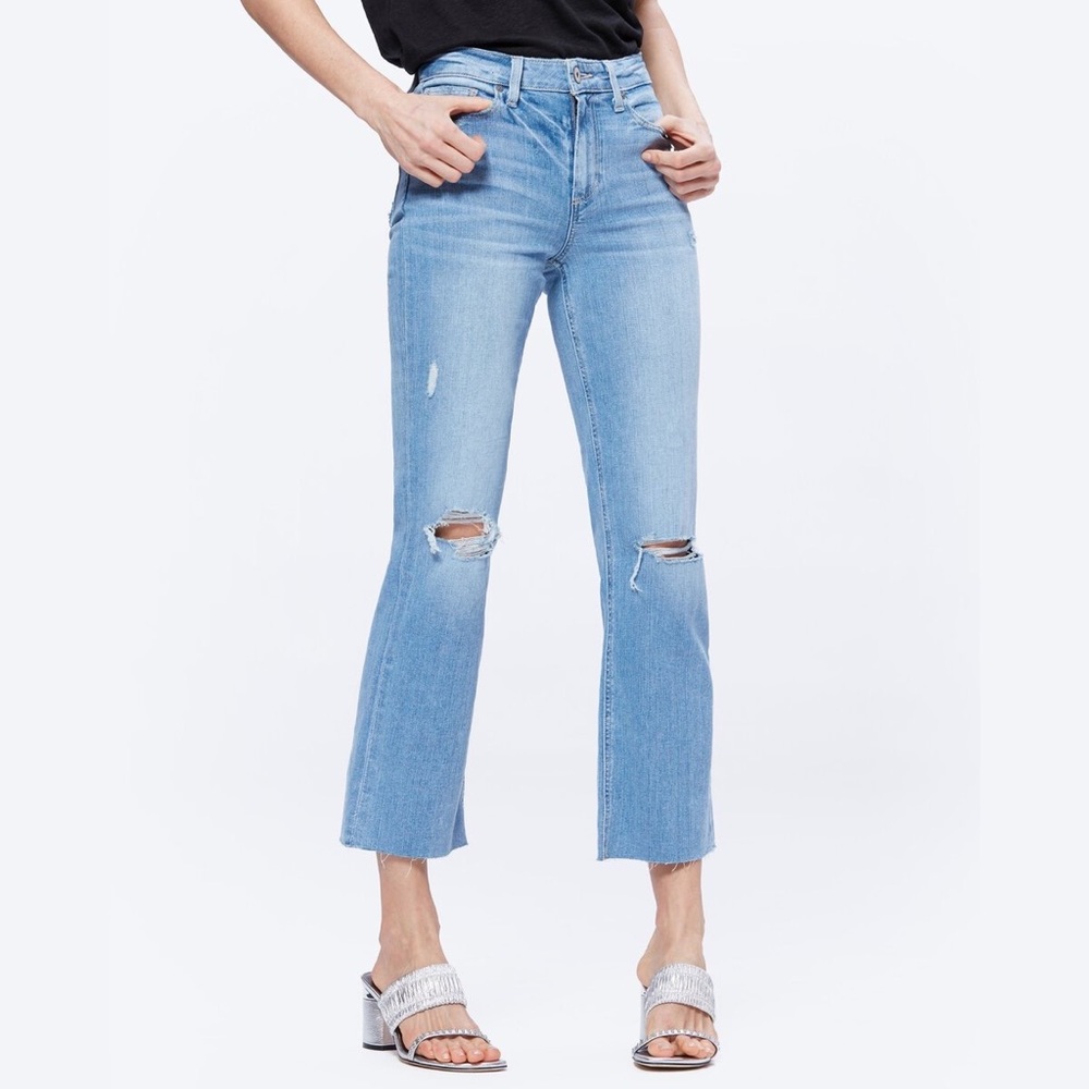 Paige Atley Ankle Flare Jeans